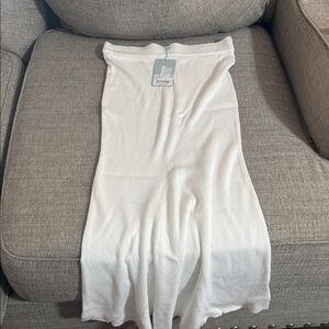 ANTONIO MELANI White A-Line Skirt